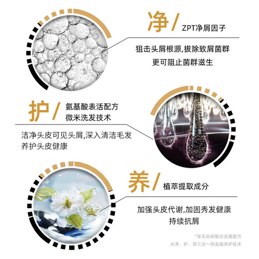 采乐同康采乐去屑洗发水止痒洗发露丝质柔顺型洗发液男女士通用200ml