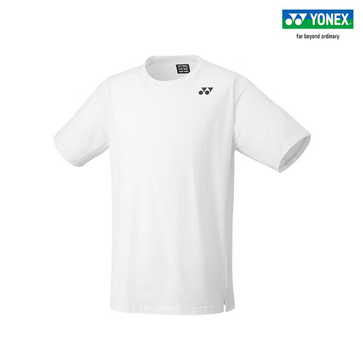 YONEX/尤尼克斯 25SS大赛系列 16784EX 亲肤透气户外运动T恤男女同款 黑色 XL