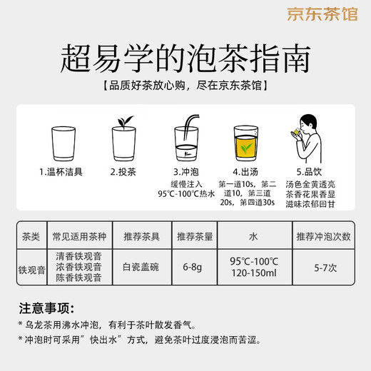 赛八仙乌龙茶 安溪铁观音兰花香特级500g礼盒装8A茶叶新茶送礼