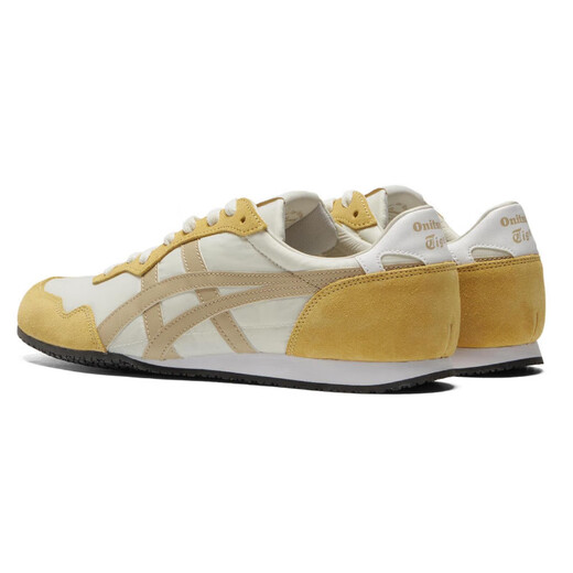 Onitsuka Tiger新款鬼冢虎SERRANO男女轻便透气休闲鞋1183B400-753官方旗舰 黄色 建议买大半码 39.5