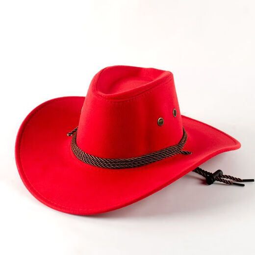 Red Dead Redemption peripheral cowboy hat American retro western hat with visor jazz British sun protection big brim hat black universal