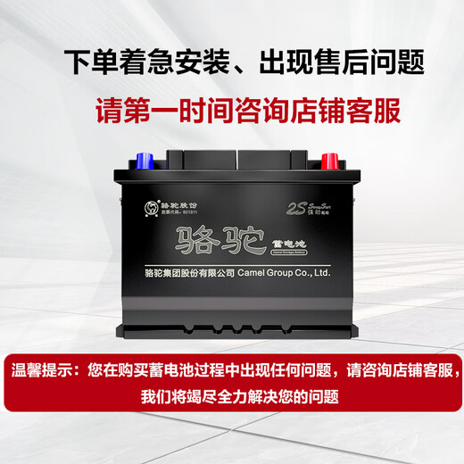 Camel car battery L2-400 (2S) 12V Citroen Sega Peugeot 408 Chery Qiyun home installation