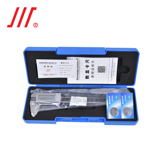 High-precision IP54 splash-proof industrial-grade large-screen stainless steel metal shell electronic digital display caliper 0-150mm*0.01 (metal shell)