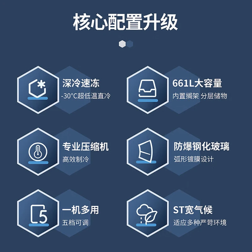澳柯玛（AUCMA） 商用大容量冰柜 卧式冷冻玻璃门雪糕柜全满篮筐便利店冰激凌展示柜 【平面冷冻岛柜】728升SC/SD-728N