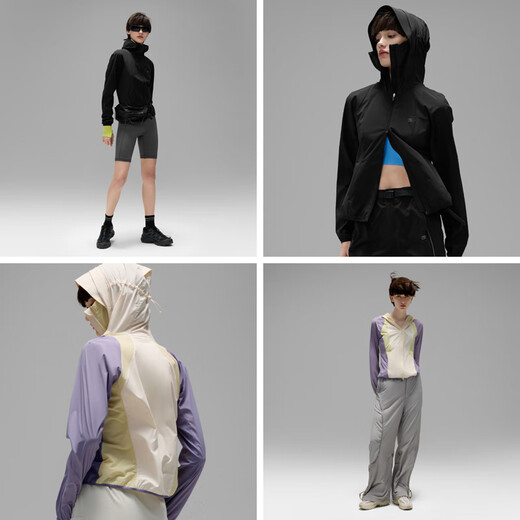Plátano [mismo modelo para zhou dongyu] piel fría 702UV ropa solar para mujeres al aire libre montañura fresca chaqueta de ropa de piel transpirable [mismo modelo para zhou dongyu] marfil blanca fumar frambuesa xl