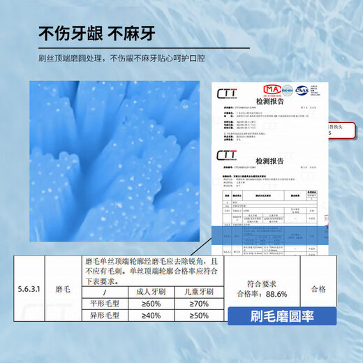 皓卫适配飞利浦钻石9系HX9911/HX991A星辰紫电动牙刷头sonicare9000专用替换头 W2钻石亮白型 黑色6支