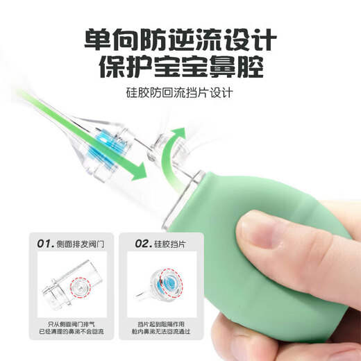 仁和婴儿吸鼻器小月龄婴儿鼻涕鼻屎清理神器新生儿宝宝专用