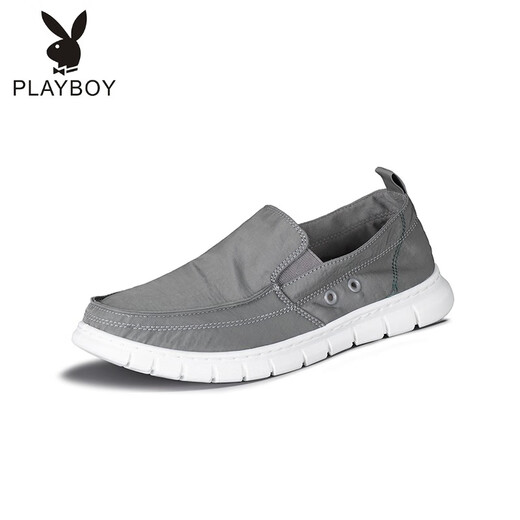 Playboy (playboy physique) Chaussures masculines Summer des chaussures toile respirante chaussures de paresseux décontractés pour hommes Pédale vieille chaussures de tissu beijing