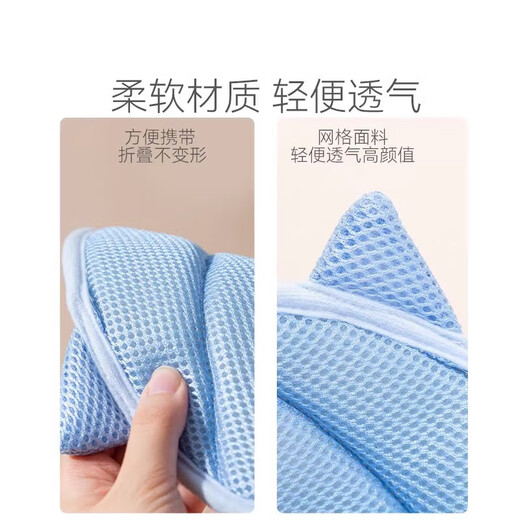 Ycqpet Elizabeth Circle Cat Pet Headgear Anti-licking Neck Collar Anti-Bite Neutered Dog Soft Shame Circle Muppet Blue M