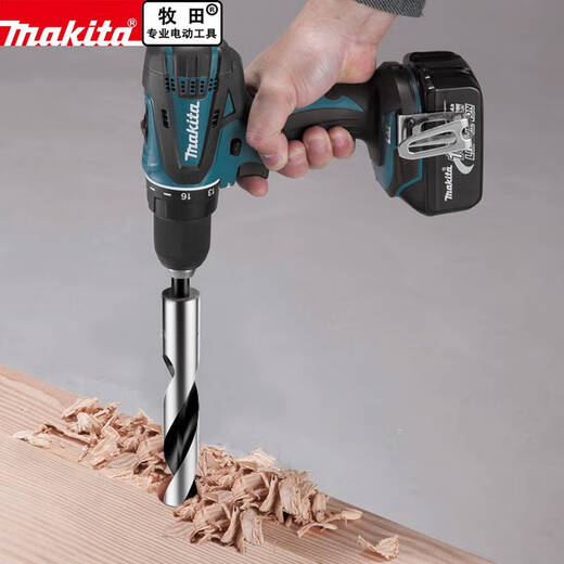 Makita (MAKITA) Japanese Makita three-point drill multi-functional woodworking drilling twist drill high-speed steel rotor set Makita 5+6+7+8+9+106 pieces, free storage