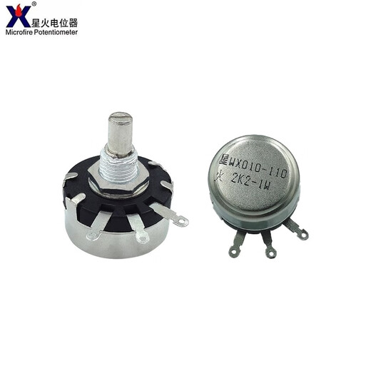 Nantong Spark WX110(010)/WX111(030)/WX112(050) single-turn wire-wound potentiometer WX112+knob+scale 4K7