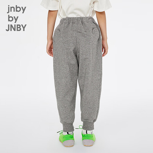 
jnby by JNBY new Jiangnan cloth children's clothing combination solid color trousers 25 spring boys and girls 1P2E12530 072/Medium miscellaneous gray 150 cm
