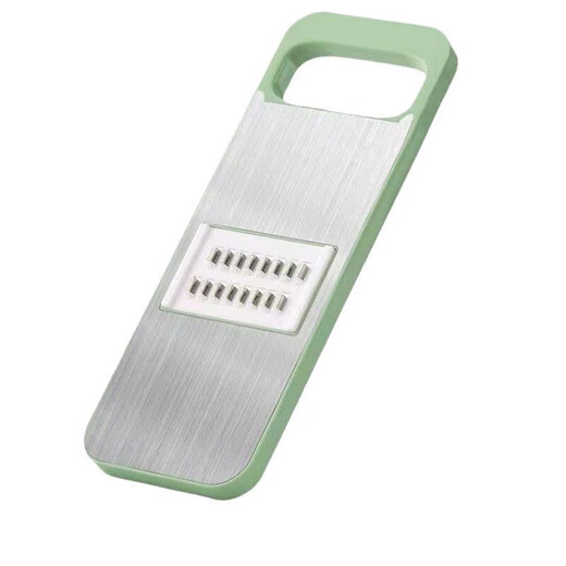 German craftsmanship stainless steel grater, extra thick, multi-functional potato shredding tool, stainless steel grater, hand guard, multi-function - grinding/shredding/slicing/flowering-etc. Replacement blade, random 1 piece