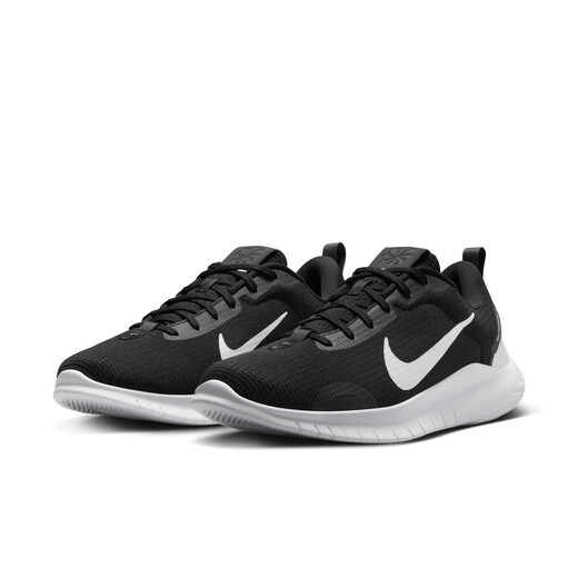 Nike Men's Lightweight Running Training Shoes Winter Fitness NIKE FLEX EXPERIENCE 12 DV0740 004 Black/White/Dark Ash 41