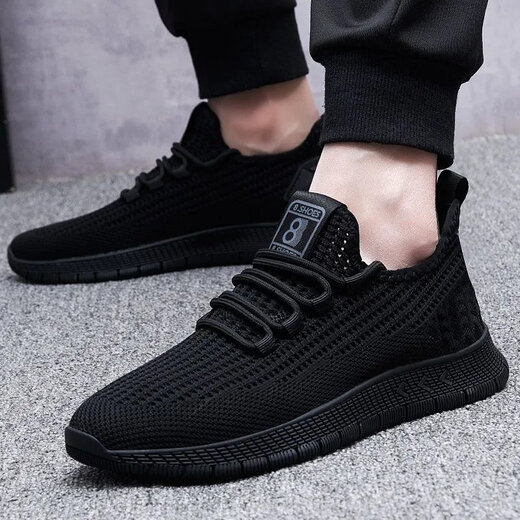 Woodpecker Spring and Summer 2025 new mesh sports shoes for men Korean version of versatile breathable trendy men casual men's shoes 9905 38