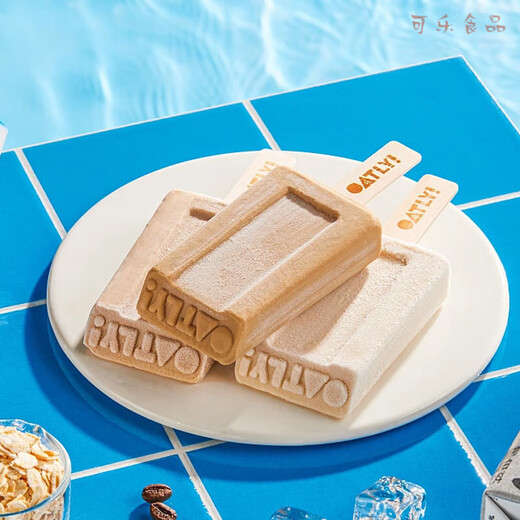 OATLY 20 pieces OATLY plant-based original ice cream McLight Snow Latte ice cream cold drink original flavor 20 pieces (1500g)