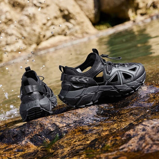 
361 sports slippers men go wild sandals wear summer sports beach outdoor stream hiking hole shoes 672526701-4