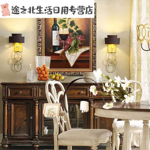 Europäischer Stil gerahmter dekoratives Malerei Esszimmer Esstisch Restaurant Eingang gerahmt Malerei Home Hängende Malerei Fruchtglasölmalerei LJ9226 30x40 cm Einframe Preis Preis