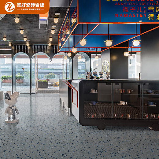 Fun Shop Designer farbenfrohe Bubble Terrazzo Keramikfliesen Laden Schönheitssalon Bekleidungsgeschäft Hotel 60x120 Antike SE12126L Zeit Orange 600*1200