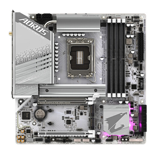 技嘉（GIGABYTE）英特尔原盒CPU搭技嘉B760M Z790M小雕冰雕AX板U套装 【冰雕WIFI】Z790M A E AX ICE I5 14600KF盒装