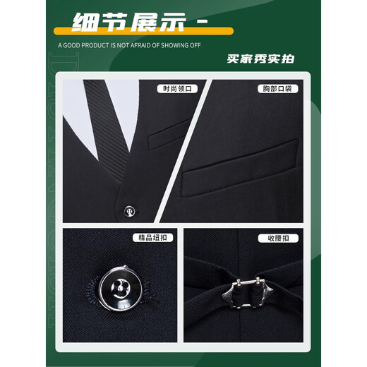 JINGRUN HIGHED BILDIARD HALL SUIT GIET COMMODI PRIMÉ CUSTANT LOGO SPÉCIAL COUPS CLUB Club Assistant personnel Viette [Taille Contacter Service client] MQ-983 Men's Gray 2xl