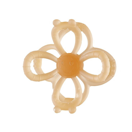 Petal Teether Food Grade Liquid Silicone Baby Chewable Baby Anti-eating Hand Soothing Chewable Flowers Can Be Boiled Nano Silver-Petal Teether 1 Pack + Storage Box Recommended by Pediatricians