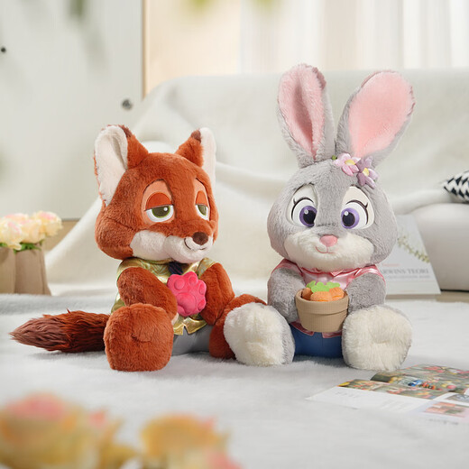 迪士尼（Disney）疯狂动物城正版朱迪玩偶兔子毛绒玩具娃生日礼物女七夕情人节礼物