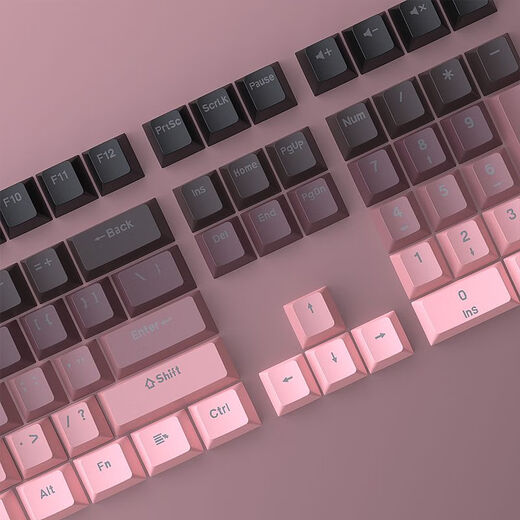 
Logitech K845 mechanical keyboard Wired keyboard Office computer typing keyboard E-sports games luminous full-size personalized custom keycap Logitech K845 red axis day and night powder
