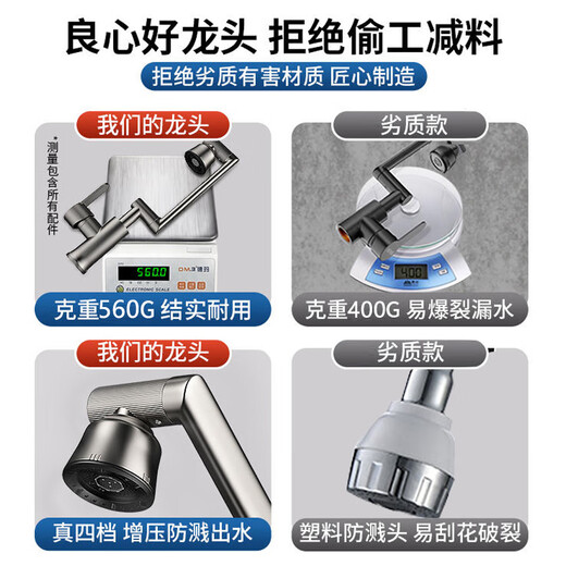 HOMK [Alemania] Cuenca del grifo de la cuenca Cuenca de lavado de baño caliente y fría lavabo del lavabo del lavabo yb-688