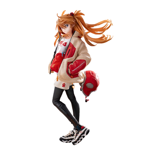Anime Trendy Figur Asuka 1/7 Figur Eva Ayaha Riori Maki Nagisa Kaori Model Ornamente Maki Makita-Originalfarbe (ca. 26 cm hoch) Grußkarte + Nachricht