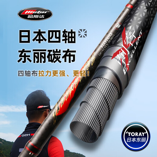 哈斯达刺客竞技黑坑路亚竿碳素轻直柄枪柄ml调远投翘嘴路亚竿 682m 刺客2.03米ML-枪柄C-L黑坑