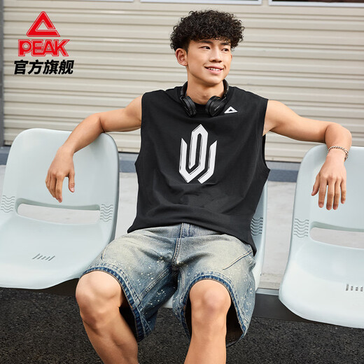 Peak sports vest men's summer quick-drying breathable Wiggins cultural trend outdoor sleeveless basketball vest DF652211