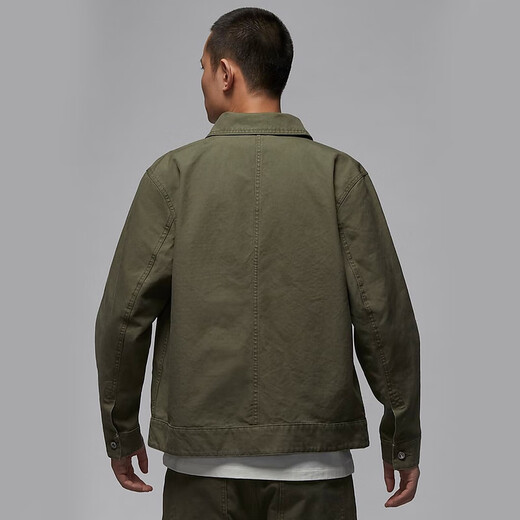 Nike (Nike) Ropa para hombres Nuevo solapa de color sólido Sports y chaqueta de chaqueta de camisa casual HM3881-222 HM3881-222 L