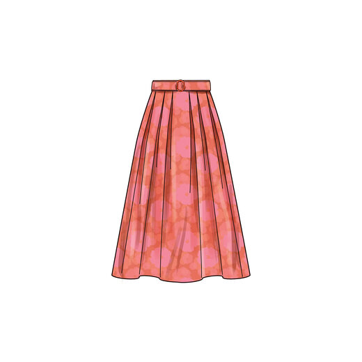 SIMPLICITY SS9712W2 女式裙子 W2(20W-22W-24W-26W-28W)