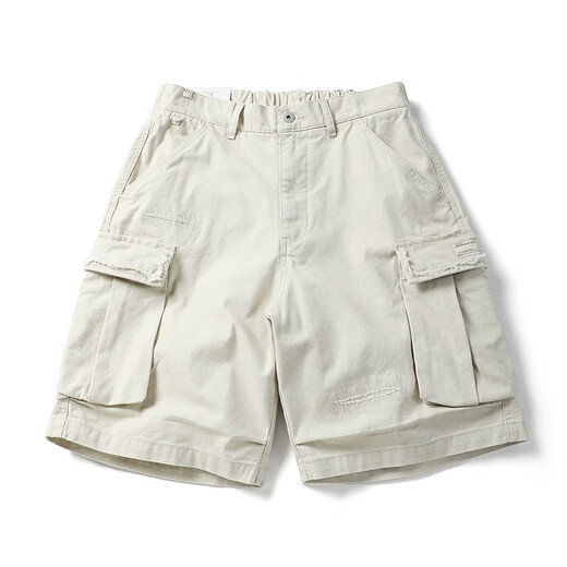 Ziweiqi moderno de marca de marca Shorts hombres y mujeres mismo estilo sólido de color sólido al por mayor 2025 dg-9201 gris 2xl