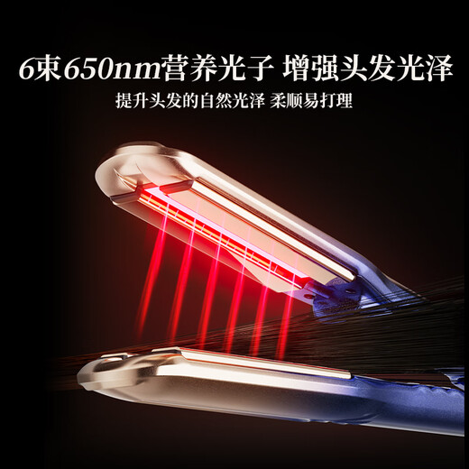 ASHMORE Matte Straight Plint Straight Hair Curling Dual-Purpose Curling Iron Pulling Hair Ironing Board Practical Gift Box for Birthday Gifts for Girlfriends, Boyfriends and Wife AS-MS01 Matte Blue 90mm