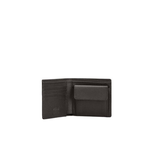 Tod's [Geschenk] Kalb Leder Faltbrieftasche für Männer Business Practical Coin Bag Multi-Card-Schlitz tragbares Faltungsmodell Schwarze Einzelgröße