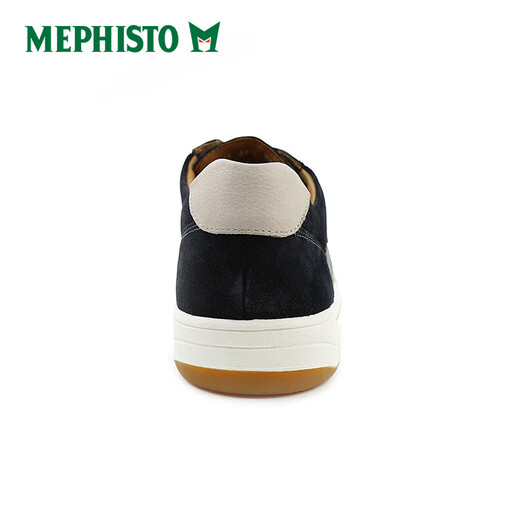 MA Feishitu (Mephisto) Chaussures de planche rétro en cuir authentique pour hommes Chaussures décontractées résistantes à l'usure Harris 9892/1580 (Khaki) 39