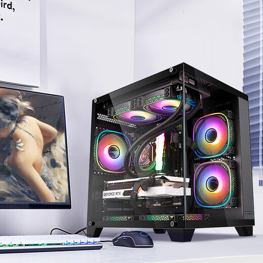 Colorful Sea View Room 12th Generation i5 12400F/RTX3060 12G Independent Graphics Card Game Design Office Computer Host Desktop Assembly Machine Equipped: 12400F丨16G丨512G丨3060