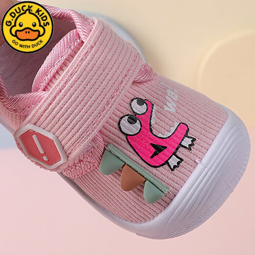
G.DUCKKIDS little yellow duck baby toddler toddler shoes for boys and girls summer new cartoon step front shoes newborn baby anti-slip socks shoes blue 18 / inner length 12.5cm