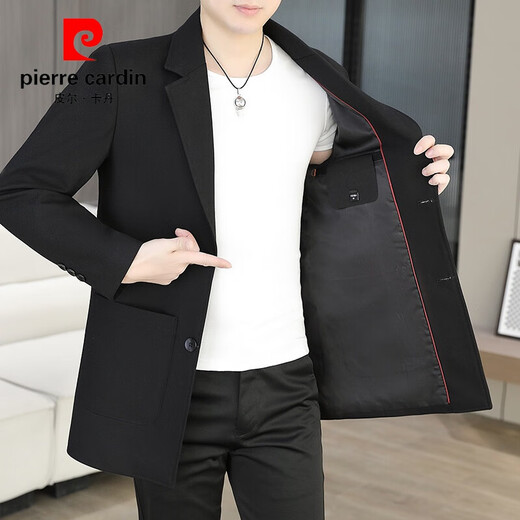 Pierre Cardin Youth Slim British Mid-Longled Breaker Spring Men de style coréen de style coréen
