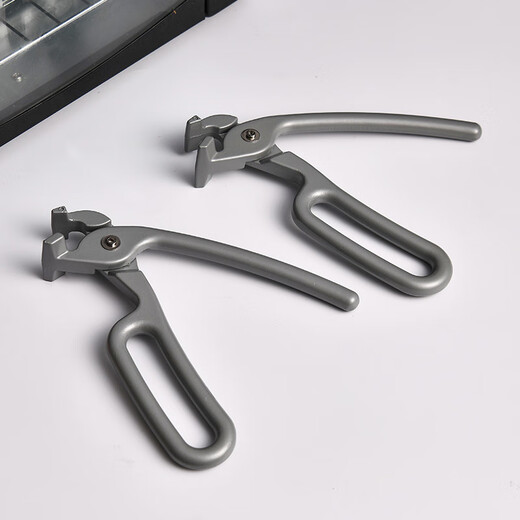 Xiongwochi anti-scalding and anti-slip cooking tongs, iron plate tongs, pizza baking pan tongs, stone pot tongs, stone pot bibimbap tongs, steaming vegetable tongs, multifunctional aluminum alloy baking pan tongs