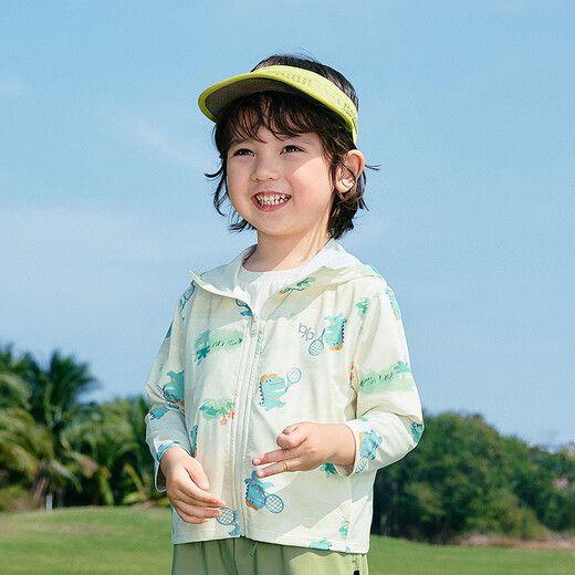 Balabala children's sun protection clothing for boys and girls 2025 summer thin baby parent-child sun protection clothing breathable 208225105202