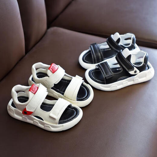 Ziweiqi Summer Sandal de suela suave para niños 13579 Blanco 21 Longitud interna 14 cm