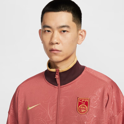 耐克Nike耐克中国队足球运动拉链立领出场夹克外套FZ9392-691 A仓 FZ9392-691 L