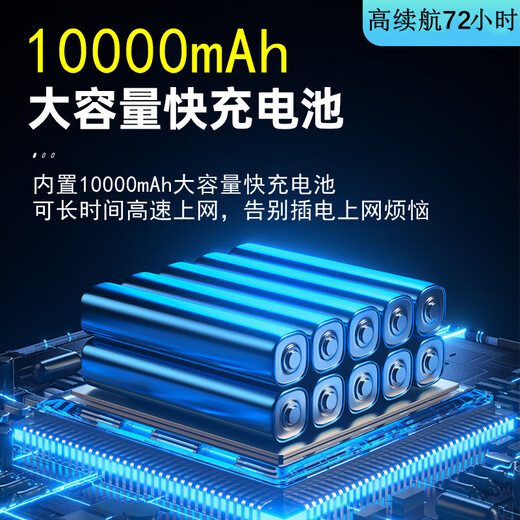 Xuan Kashi WiFi6 portátil acceso a Internet de alta velocidad 2025 último banco de energía portátil 5GHF red móvil sin tarjeta tráfico nacional universal tarjeta de red inalámbrica enrutador doméstico 5GHF Ultimate Edition 18 núcleos 12 canales - gratis 3000G mensual 1500G / promesa sin estándares falsos y sin límite de velocidad