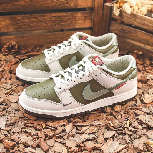 Nike (Nike) Dunklow Черно-белая панда вино красные сети Чикаго серые и белые туфли с низким топом DD1391-100 Panda Men's Model 35.5