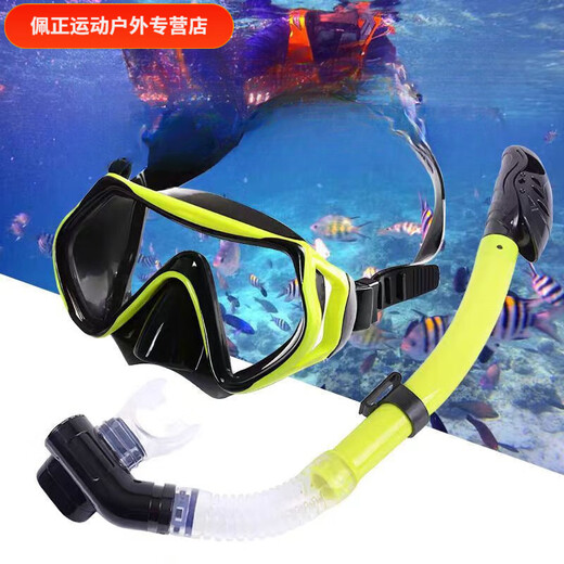 Zailu large-frame swimming goggles high-definition anti-fog diving goggles equipped with nose protection all-in-one men's and women's anti-horizontal light swimming goggles pink goggles - high-definition anti-fog and free earplugs and nose clips