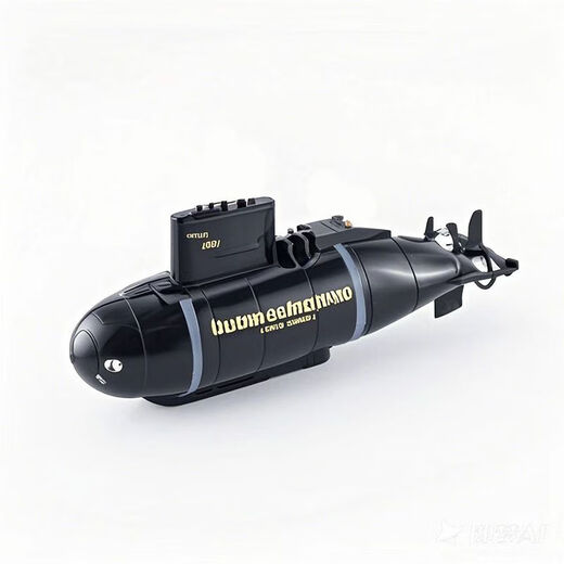 Fern-kontrolliertes U-Boot mit Kamera Mini-Fernbedienungs-U-Boot Speedboat Core 5.0 wasserdichtem Kanal nach oben und unten [Schwarzes U-Boot