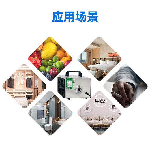 IGENU portable ozone generator household disinfection machine food factory breeding farm cosmetics workshop packaging room public toilet garbage room sterilization and deodorization new house formaldehyde odor removal 20g trough type upgrade
